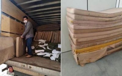 DE OLHO NOS RURALISTAS: Exército e Sesai doam colchões velhos e sujos para indígenas com Covid-19 em SC