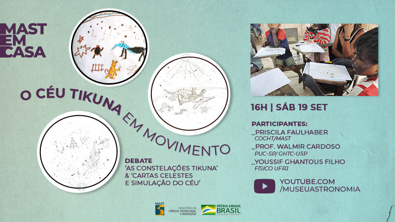 FUNAI: Live apresenta as interpretações do céu pela etnia Tikuna