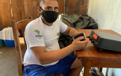 ISA: Aumenta o som! Áudio leva informações sobre Covid-19 e proteção territorial para a Terra do Meio (PA)