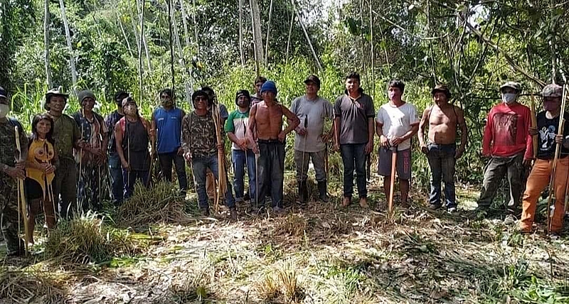 BRASIL DE FATO: “Guardiões da floresta” encontram fazenda de gado dentro de território indígena no MA