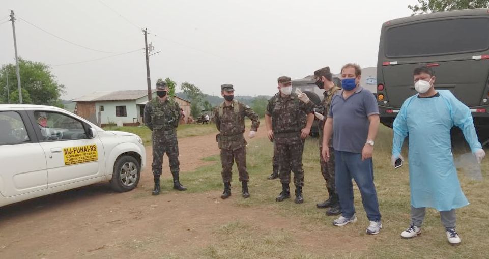 FUNAI: Funai participa de ações de prevenção à covid-19 no Rio Grande do Sul