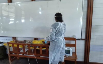 DEFESA: Indígena Yanomami recebe atendimento médico das Forças Armadas