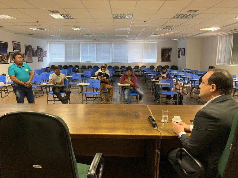 FUNAI: Em reunião com lideranças Munduruku, presidente da Funai recomenda fim do bloqueio da BR-230