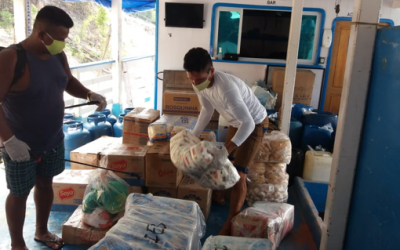 IEB: Ação emergencial combate a Covid-19 em Terras Indígenas prejudicadas por queimadas e desmatamento