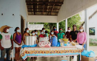 CIR: COMUNIDADE BARRO E TAMANDUÁ RECEBEM MATERIAIS PARA FORTALECER A MEDICINA TRADICIONAL