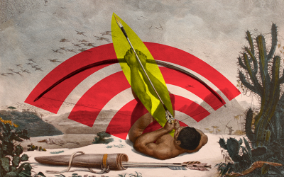 FOLHA DE SÃO PAULO: ‘Vocês nascem em árvores?’ Um papo com Ailton Krenak, Denilson Baniwa e Arissana Pataxó