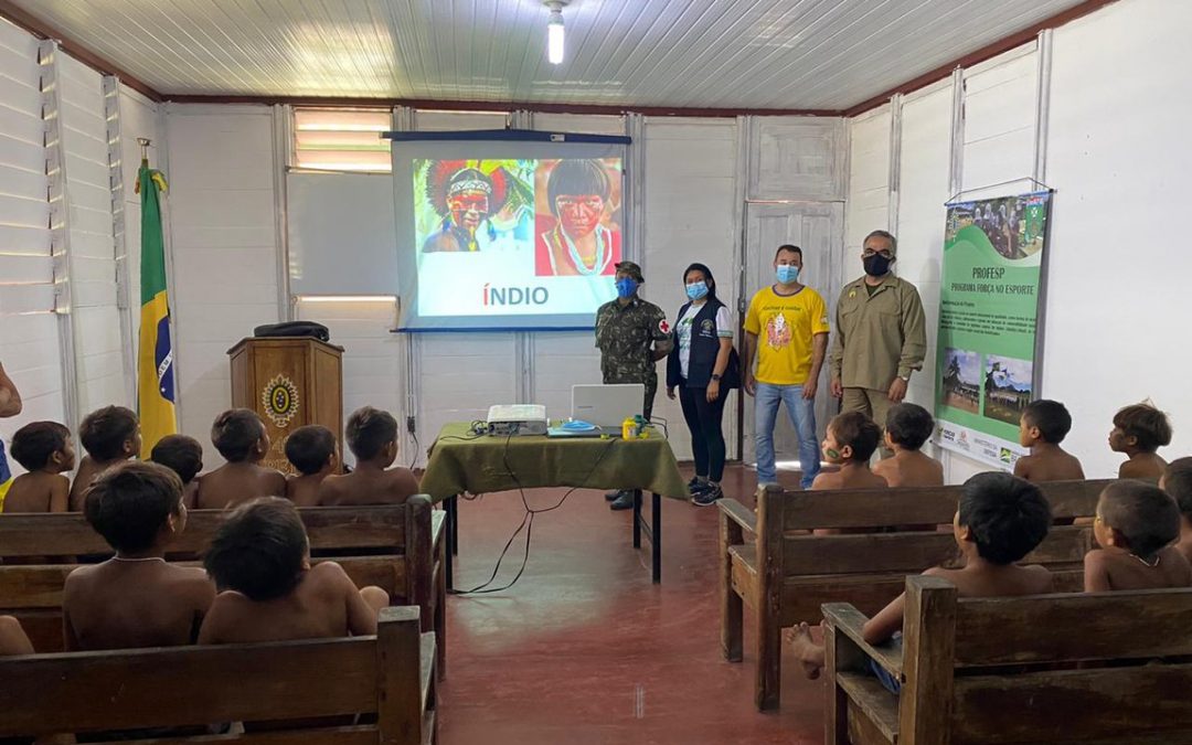 DEFESA: Crianças Yanomamis participam do PROFESP