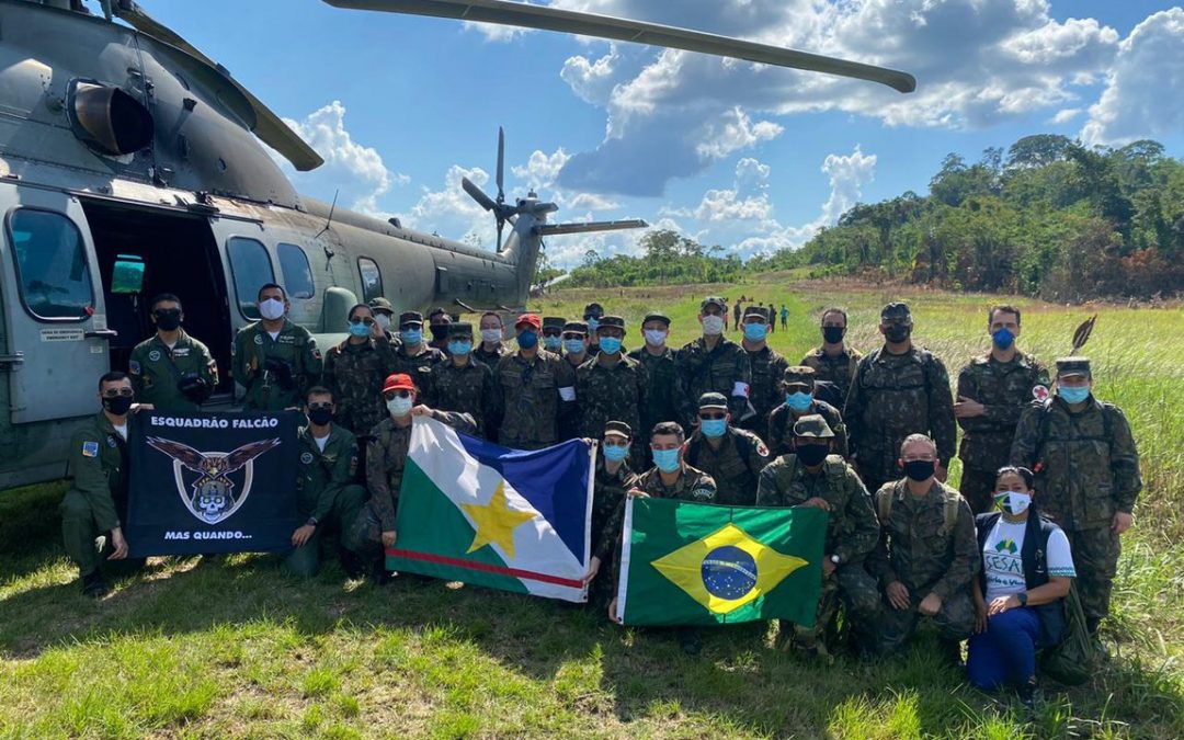 DEFESA: Integrantes da Missão Roraima II prestam 2.740 atendimentos a Yanomamis