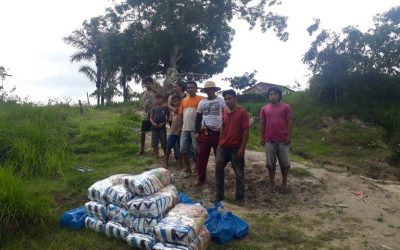 FUNAI: Funai entrega mais de 700 cestas de alimentos a famílias indígenas no Amazonas
