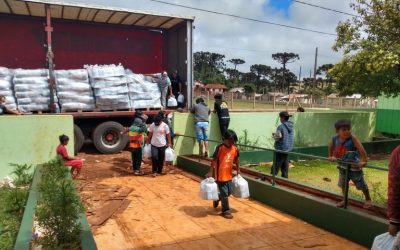 FUNAI: Funai vai distribuir 5 mil cestas de alimentos a famílias indígenas do Paraná