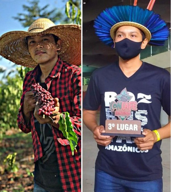 FUNAI: Jovem cafeicultor indígena leva o 3º lugar no Concurso de Qualidade e Sustentabilidade do Café de Rondônia