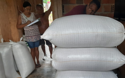 FUNAI: Funai distribui quase 9 toneladas de alimentos para comunidades indígenas do Mato Grosso