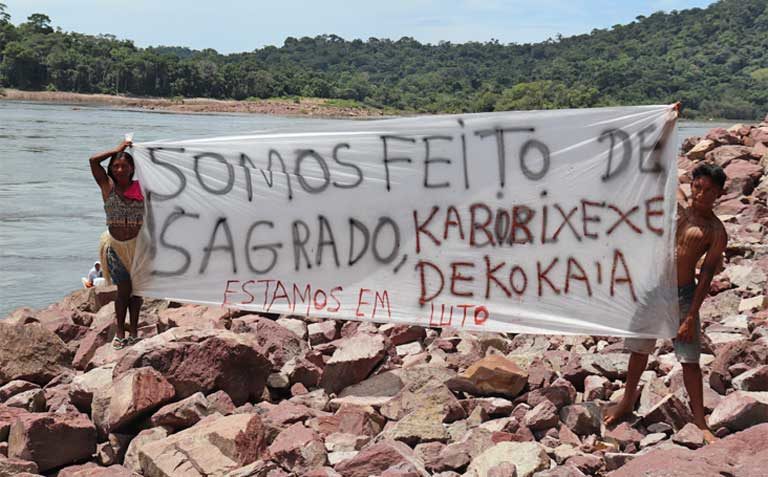 AMAZÔNIA NOTÍCIA E INFORMAÇÃO: Indígenas Munduruku resgatam urnas sagradas desenterradas durante construção de hidrelétrica