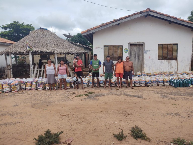 FUNAI: Funai vai distribuir 47 toneladas de alimentos a famílias indígenas no Pará