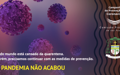 CPI- SP: Coronavírus: precisamos continuar com as medidas de prevenção