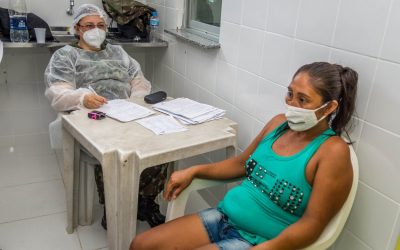 DEFESA: Militares da Missão Guamá-Tocantins atendem comunidades das aldeias Inajá e Bateria