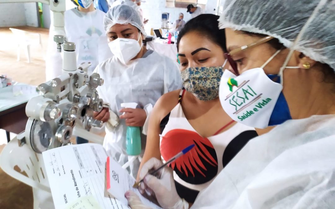 MINISTÉRIO DA SAÚDE: Saúde leva atendimento oftalmológico à indígenas do Rio Grande do Sul
