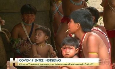 G1: Conselho de saúde indígena relata em ofício mortes de crianças Yanomami com sintomas de Covid em Roraima