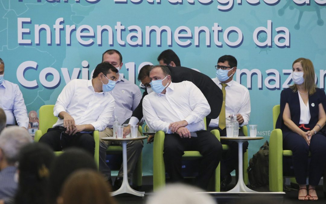 AMAZÔNIA REAL: Pandemia: Ministro da Saúde diz que prioridade na vacinação “é o Brasil todo” e indica “tratamento precoce” em Manaus