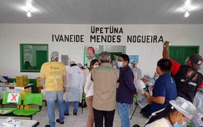 FUNAI: Covid-19: Funai acompanha vacinação de indígenas no Amazonas