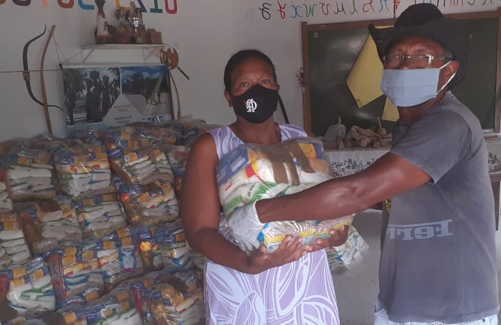 FUNAI: Funai distribui cestas de alimentos para 11,9 mil famílias indígenas no Nordeste