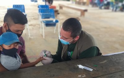 MINISTÉRIO DA SAÚDE: DSEI Leste de Roraima intensifica testagem e imunização contra a COVID-19