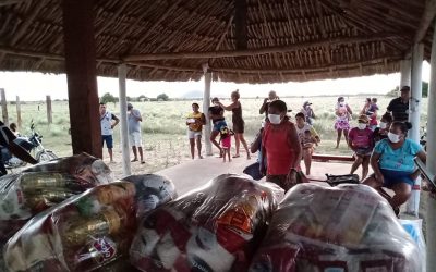 CIR: CAMPANHA EMERGENCIAL: CIR E AVAAZ ENTREGAM ALIMENTOS A QUASE 3 MIL FAMÍLIAS INDÍGENAS