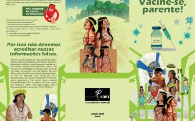 CIMI: Cimi Regional Goiás/Tocantins distribui material sobre vacinação aos povos dos dois estados