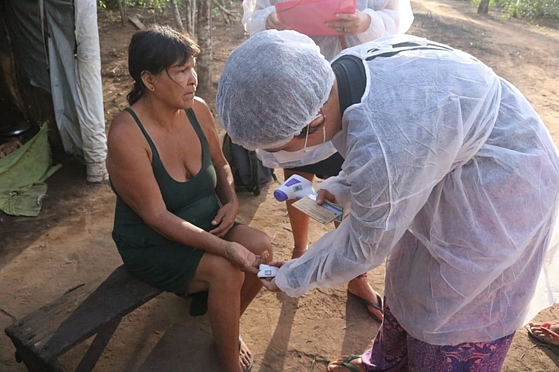BRASIL DE FATO: Terras não demarcadas dificultam acesso de indígenas a vacina e políticas públicas
