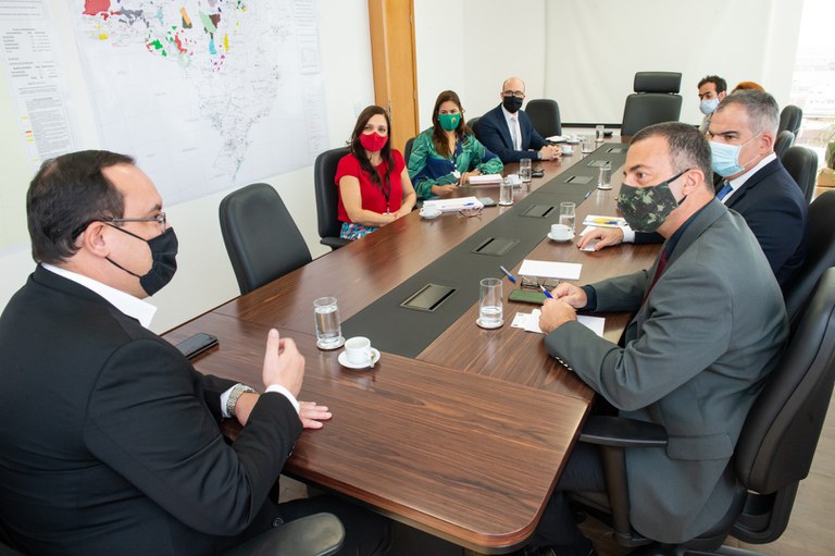 FUNAI: Presidente da Funai recebe o secretário de Articulação Social da Presidência da República