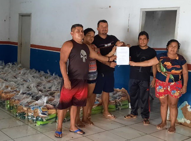 FUNAI: Unidade da Funai no Maranhão entrega nova remessa de cestas básicas a indígenas