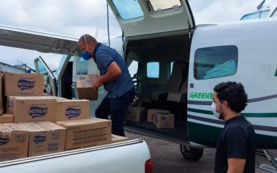 GREENPEACE: Mais de 3,5 toneladas em doações chegam aos povos indígenas em áreas alagadas do Acre e do Amazonas