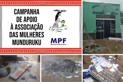 MPF: MPF e mulheres Munduruku lançam campanha após garimpeiros ilegais atacarem sede de associação no Pará