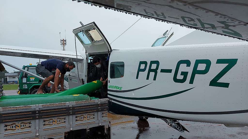 GREENPEACE: Asas da Emergência leva oxigênio à região do Tapajós (PA) que lidera casos de Covid