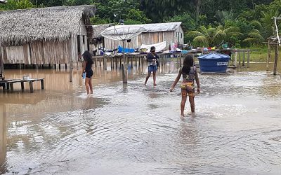 BRASIL DE FATO: Cheia no Acre: “Nem os antigos viram uma enchente como essa”, diz indígena