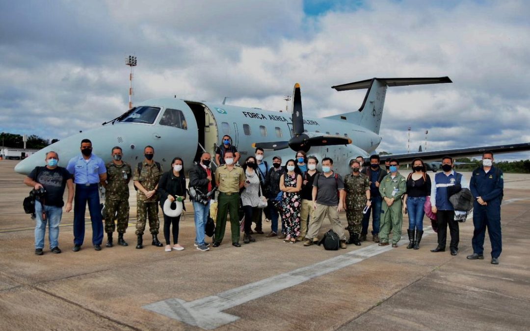 DEFESA: Comitiva de imprensa acompanha vacinação em aldeias indígenas no Amazonas