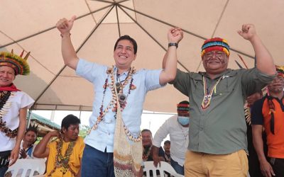 BRASIL DE FATO: Presidente da Confederação Indígena do Equador anuncia apoio à candidatura de Arauz