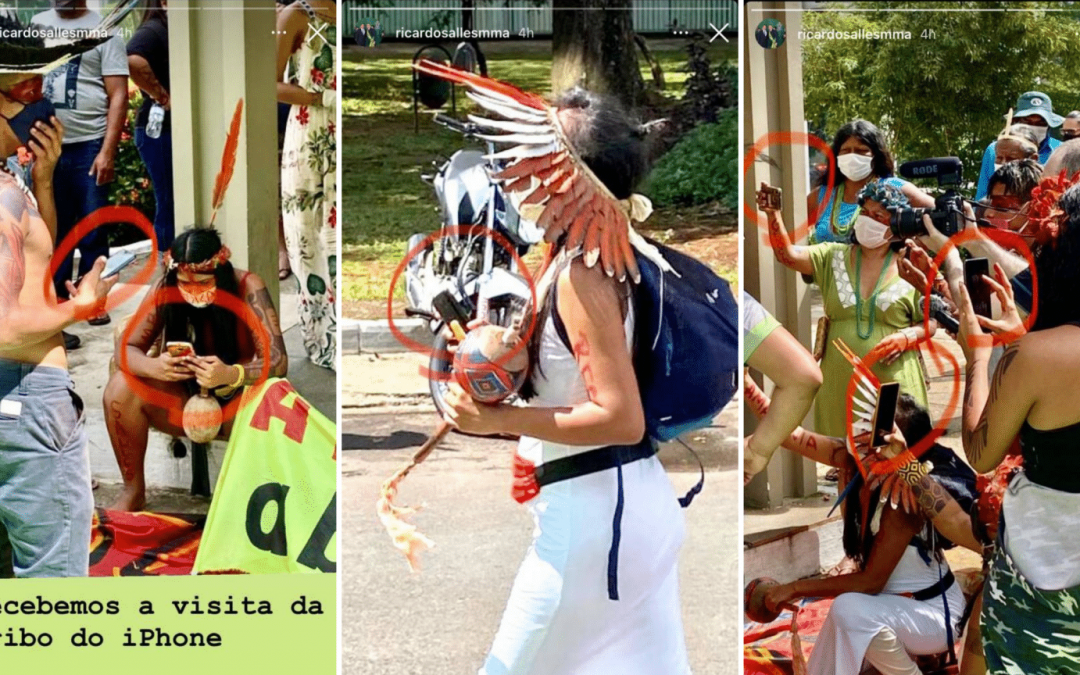 JORNALISTAS LIVRES: Ricardo Salles tenta ridicularizar indígenas no Instagram