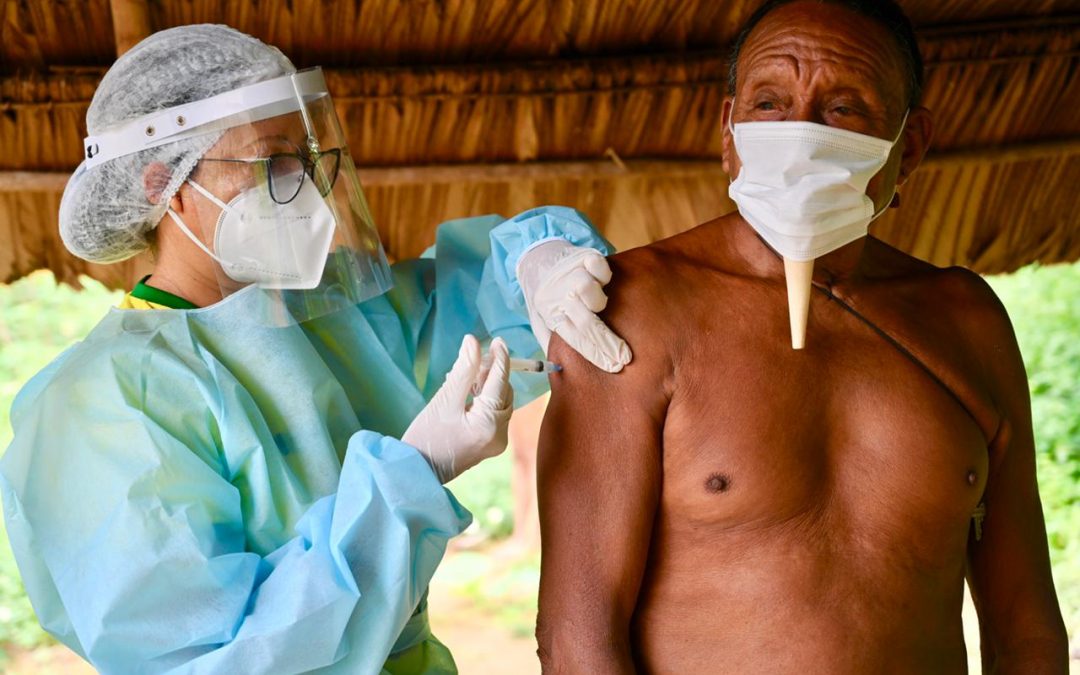 MINISTÉRIO DA SAÚDE: Busca Ativa: Equipes de Saúde Indígena levam vacina às áreas de difícil acesso