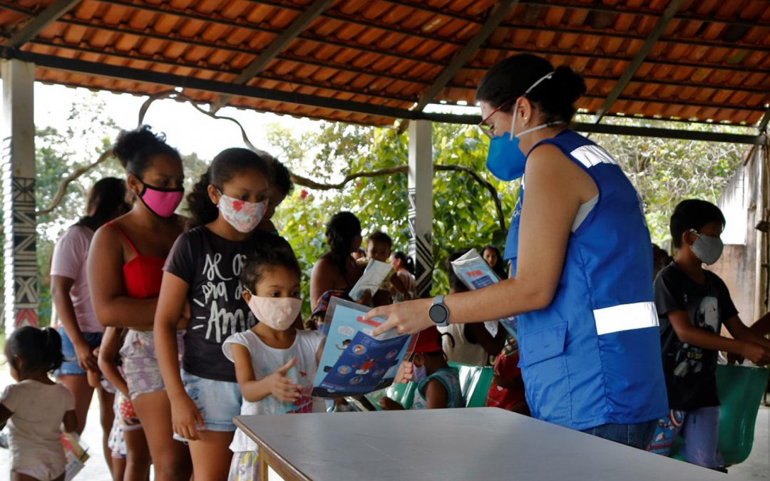 ONU: OIM oferece kit lúdico de prevenção à COVID-19 para crianças indígenas e ribeirinhas