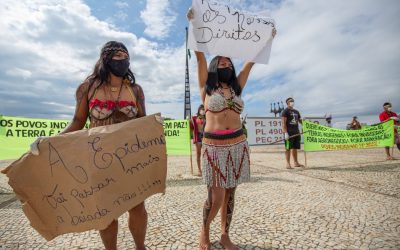 CIMI: Povos realizam caminhada em Brasília nesta terça (20) por demarcação e contra mineração e agronegócio em suas terras
