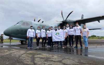 MINISTÉRIO DA SAÚDE: DSEI Alto Rio Negro recebe apoio aéreo para levar vacina contra a covid-19 no norte do Amazonas