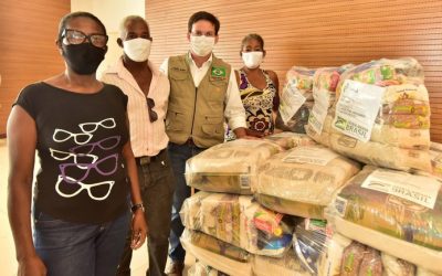 FUNAI: Governo Federal realiza entrega simbólica de mais de 370 mil cestas de alimentos a comunidades tradicionais da Bahia