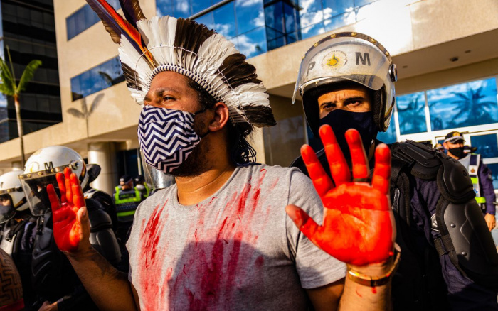 ISA: Acampamento Levante pela Terra lança manifesto contra pautas anti-indígenas