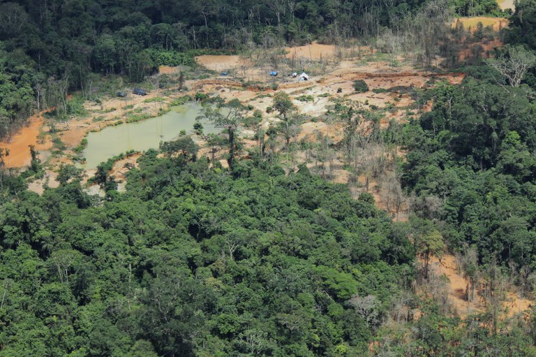 FUNAI: Com apoio da Funai, operação conjunta combate ilícitos na Terra indígena Yanomami (RR)