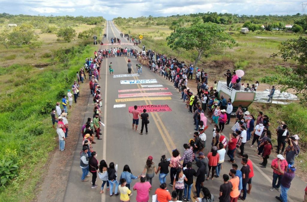 CIR: ‘Não ao marco temporal!’: lideranças seguem mobilizadas em Roraima pelo direito à terra