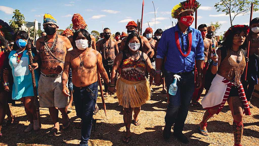 GREENPEACE: A saga incansável do povo Munduruku pela defesa de seu território