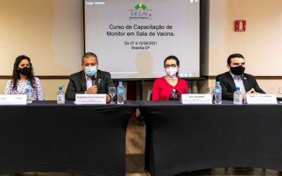 MINISTÉRIO DA SAÚDE: Curso de capacitação para enfermeiros é estratégia da SESAI para imunização em território indígena