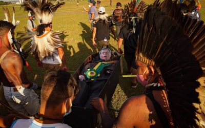 CIMI: Povos indígenas realizam ritual espiritual pelo fim do genocídio do povo brasileiro, em Brasília