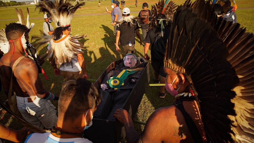 CIMI: Povos indígenas realizam ritual espiritual pelo fim do genocídio do povo brasileiro, em Brasília